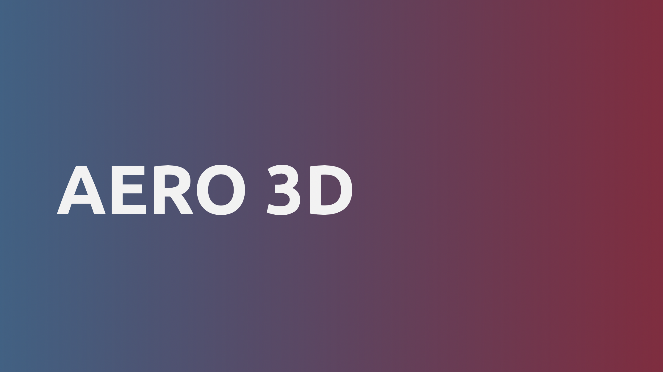 AERO 3D