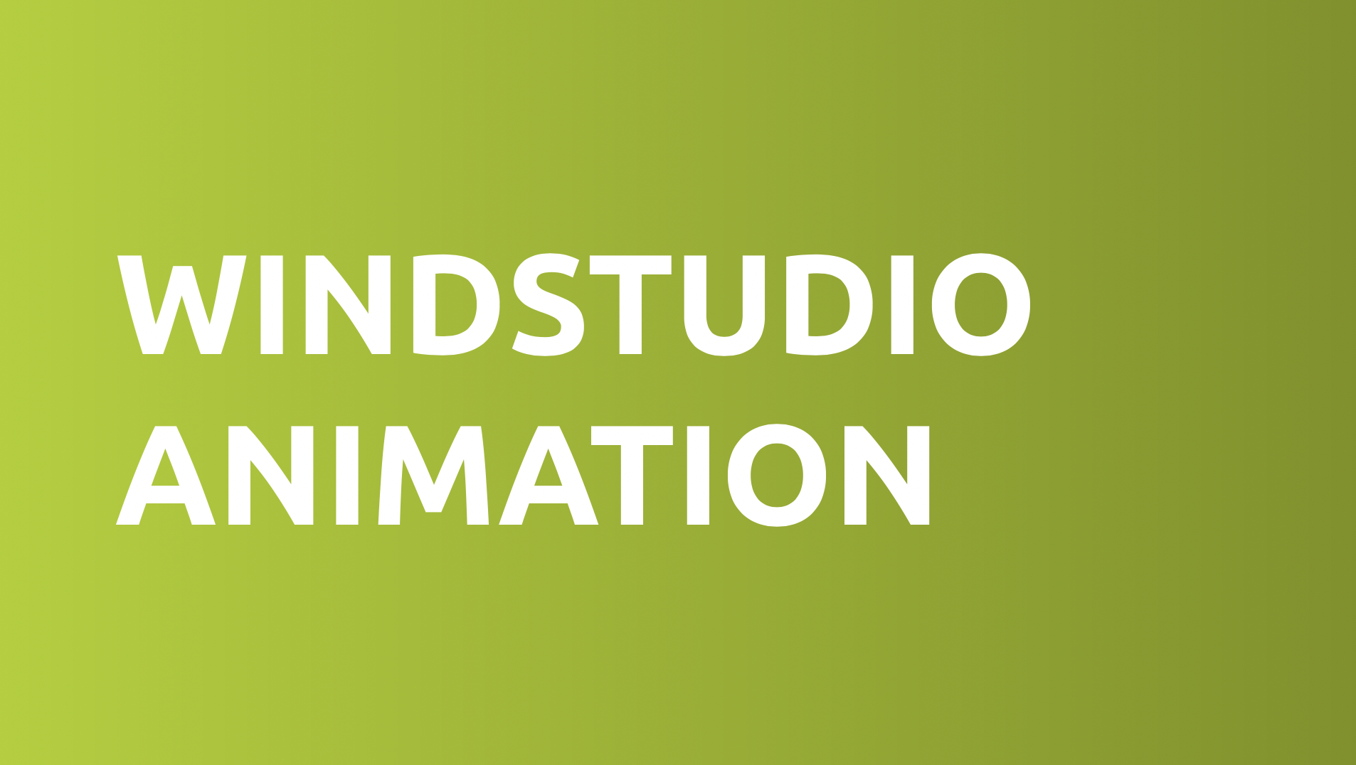 WindStudio animation