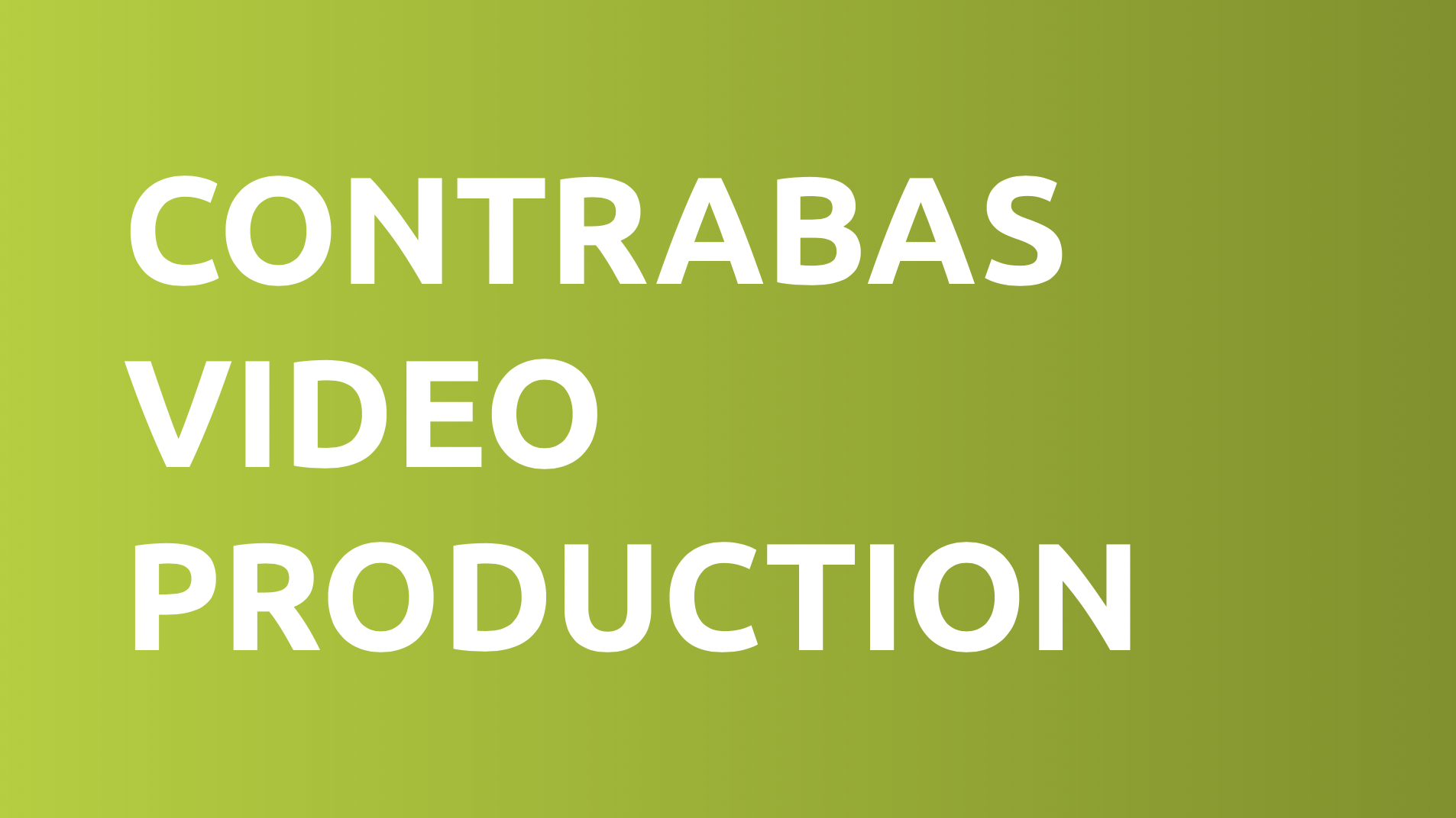 Contrabas video production
